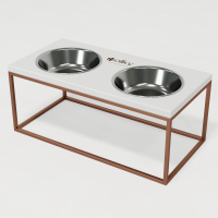 Hollky Base XL20 - bowls on stand for large dogs (2 × 1.8 L) GLWH