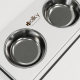 Hollky Base XL20 - миски на підставці для великих собак (2 × 1,8 л) GRWH