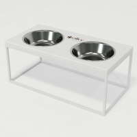 Hollky Base XL20 - миски на підставці для великих собак (2 × 1,8 л) WHWH