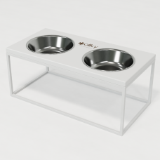 Hollky Base XL20 - миски на підставці для великих собак (2 × 1,8 л) WHWH