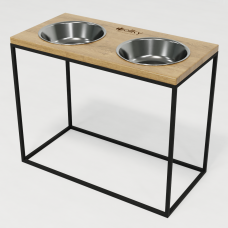 Hollky Base XL40 - миски на підставці для великих собак (2 × 1,8 л) BLNT 