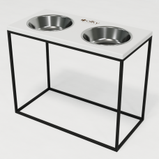 Hollky Base XL40 - миски на підставці для великих собак (2 × 1,8 л) BLWH