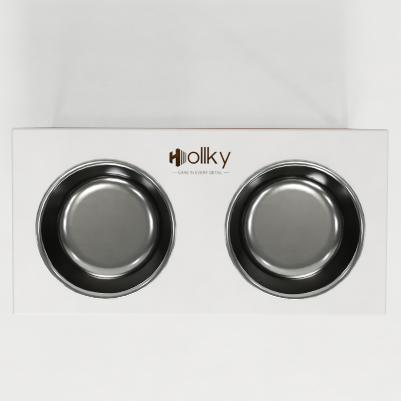 Hollky Base XL40 - миски на підставці для великих собак (2 × 1,8 л) GLWH