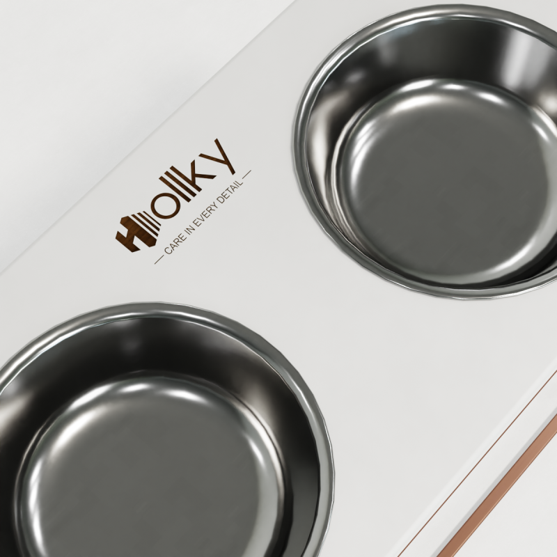 Hollky Base XL40 - миски на підставці для великих собак (2 × 1,8 л) GLWH