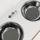 Hollky Base XL40 - миски на підставці для великих собак (2 × 1,8 л) GLWH