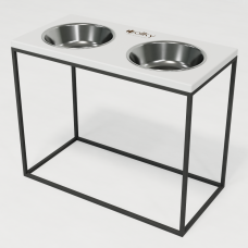 Hollky Base XL40 - миски на підставці для великих собак (2 × 1,8 л) GRWH 