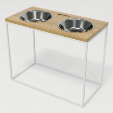 Hollky Base XL40 - миски на підставці для великих собак (2 × 1,8 л) WHNT 