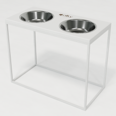 Hollky Base XL40 - миски на підставці для великих собак (2 × 1,8 л) WHWH 