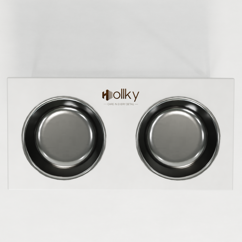Hollky Base XL40 - миски на підставці для великих собак (2 × 1,8 л) WHWH 
