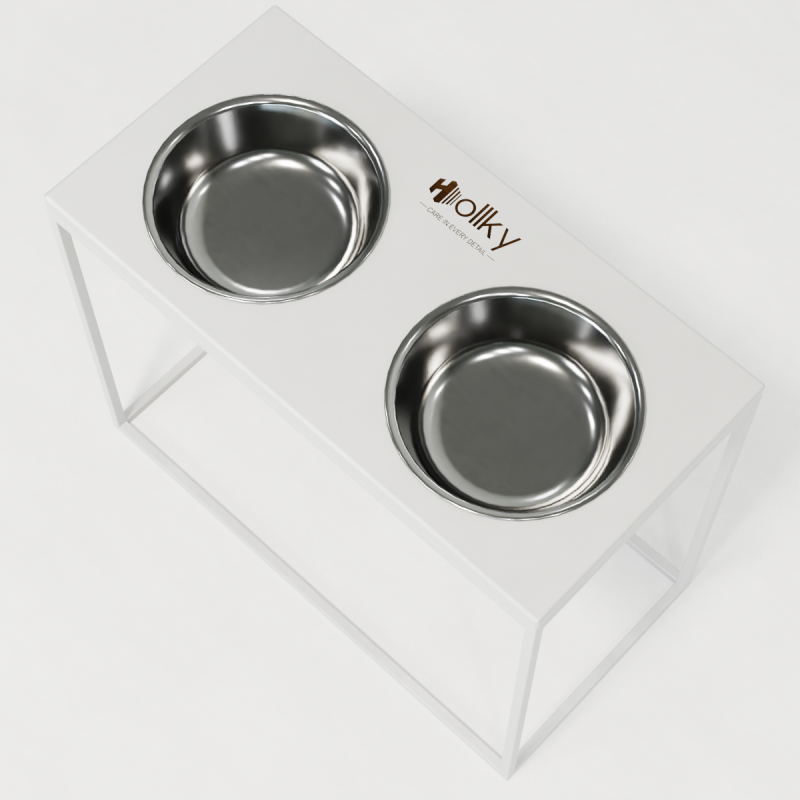 Hollky Base XL40 - миски на підставці для великих собак (2 × 1,8 л) WHWH 