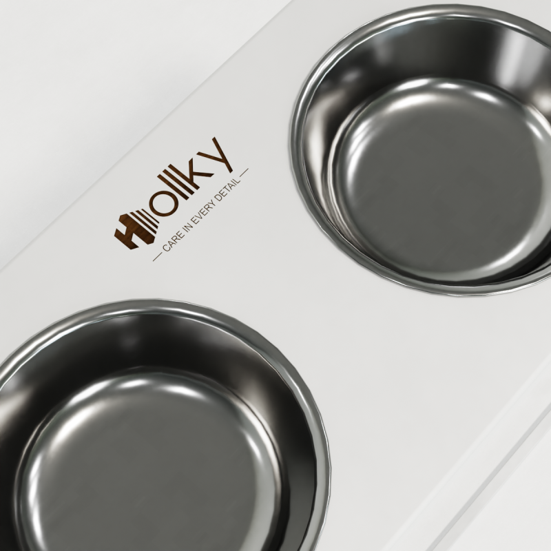 Hollky Base XL40 - миски на підставці для великих собак (2 × 1,8 л) WHWH 