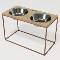 Hollky Base XXL40 - миски на подставке для очень больших собак (2 × 2,8 л) GLNT 