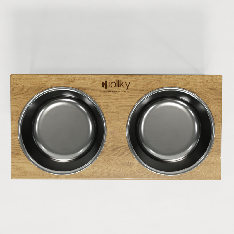 Hollky Base XXL40 - миски на підставці для дуже великих собак (2 × 2,8 л) GRNT 