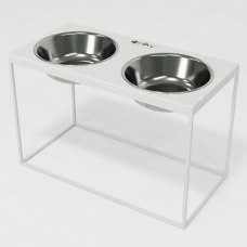 Hollky Base XXL40 - миски на підставці для дуже великих собак (2 × 2,8 л) WHWH 