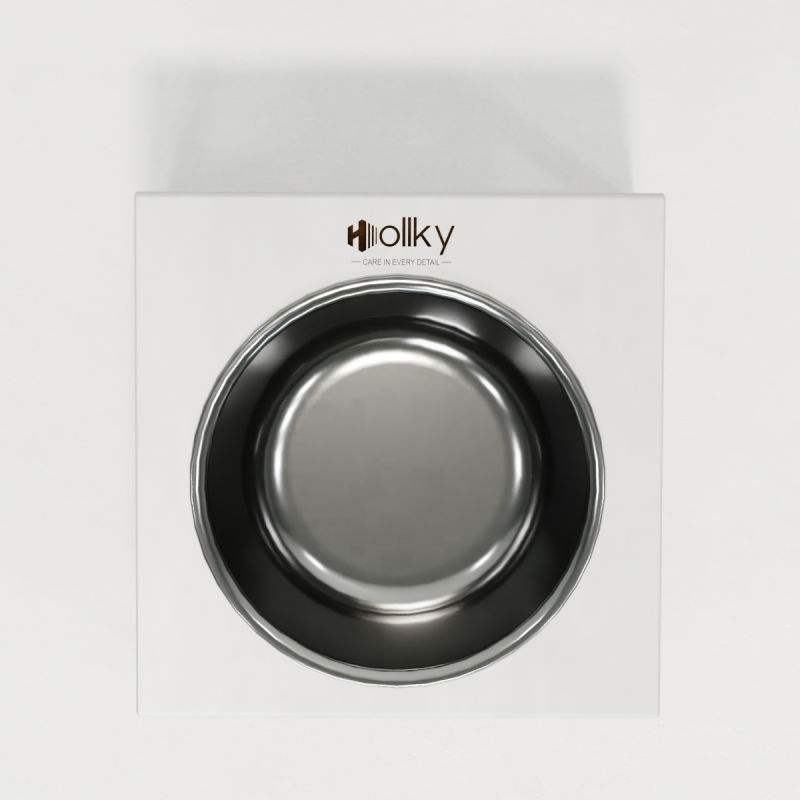 Hollky Base Solo M - миска на підставці для котів і середніх собак (1 × 0,8 л) GLWH