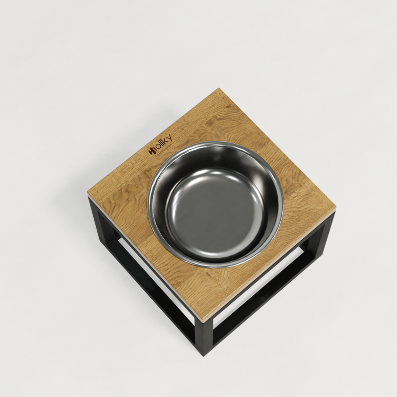 Hollky Base Solo XL - миска на підставці для великих собак (1 × 1,8 л) BLNT 