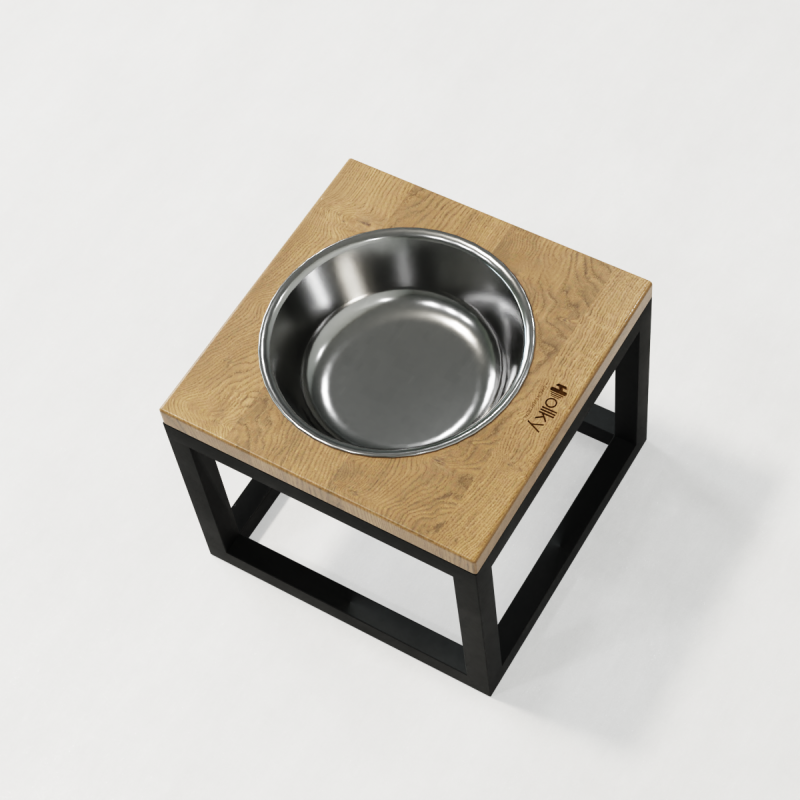 Hollky Base Solo XL - миска на підставці для великих собак (1 × 1,8 л) BLNT 