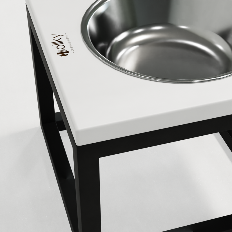 Hollky Base Solo XL - миска на підставці для великих собак (1 × 1,8 л) BLWH