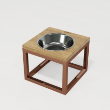 Hollky Base Solo XL - миска на підставці для великих собак (1 × 1,8 л) GLNT 