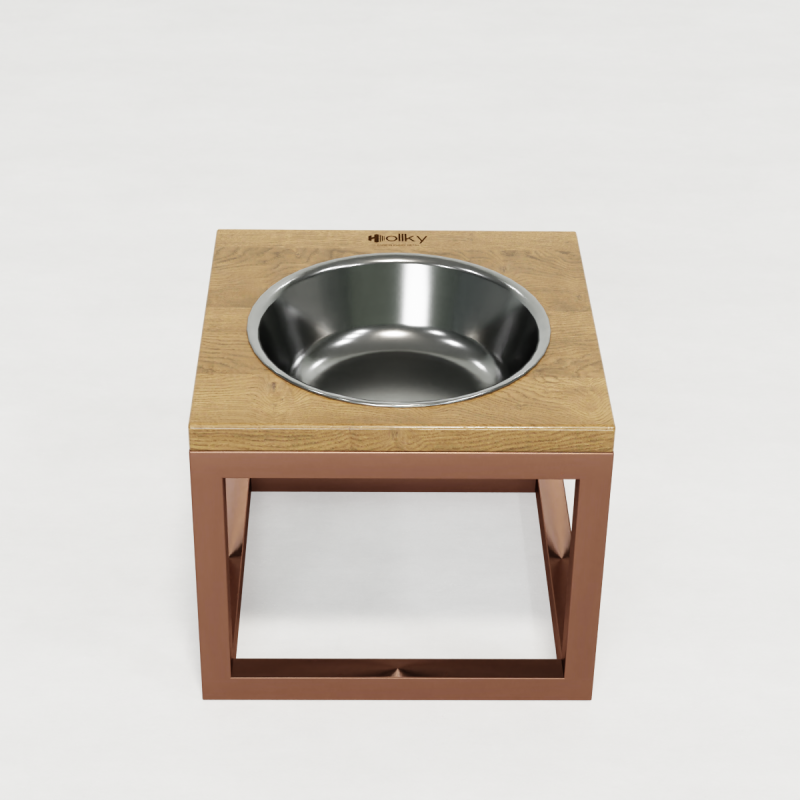 Hollky Base Solo XL - миска на підставці для великих собак (1 × 1,8 л) GLNT 