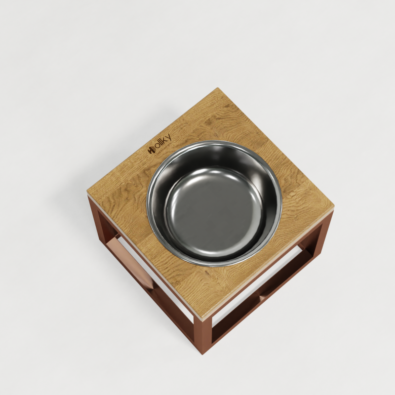 Hollky Base Solo XL - миска на підставці для великих собак (1 × 1,8 л) GLNT 