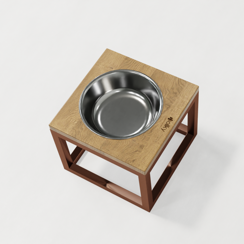 Hollky Base Solo XL - миска на підставці для великих собак (1 × 1,8 л) GLNT 