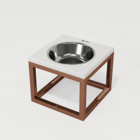 Hollky Base Solo XL - миска на підставці для великих собак (1 × 1,8 л) GLWH