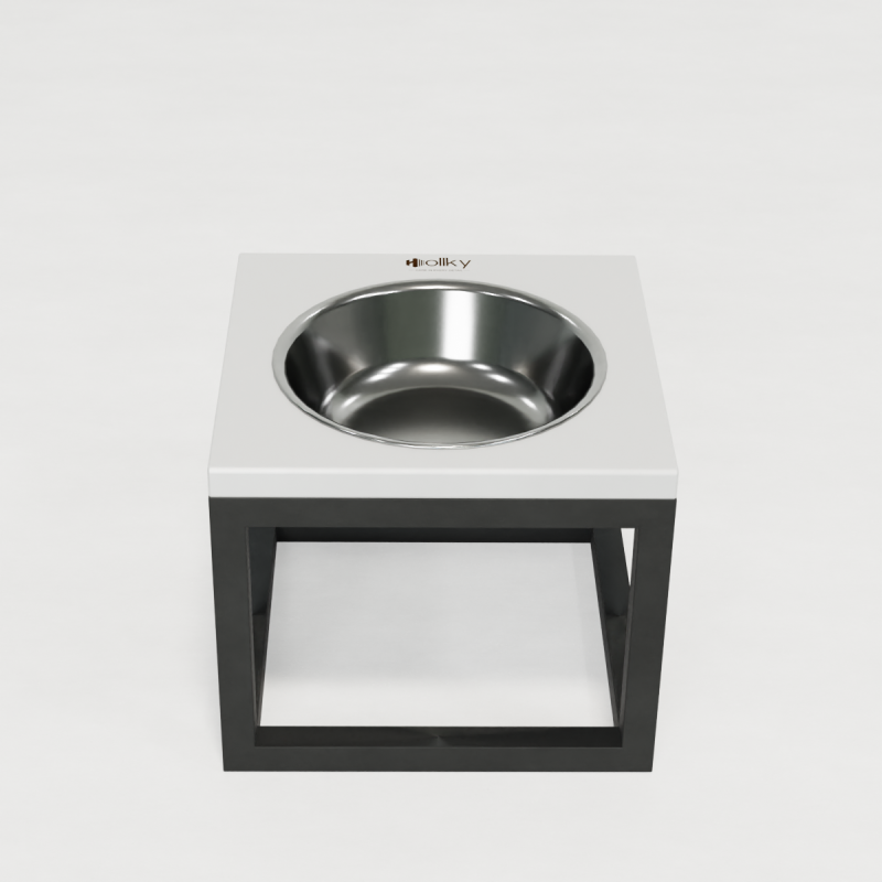 Hollky Base Solo XL - миска на підставці для великих собак (1 × 1,8 л) GRWH 