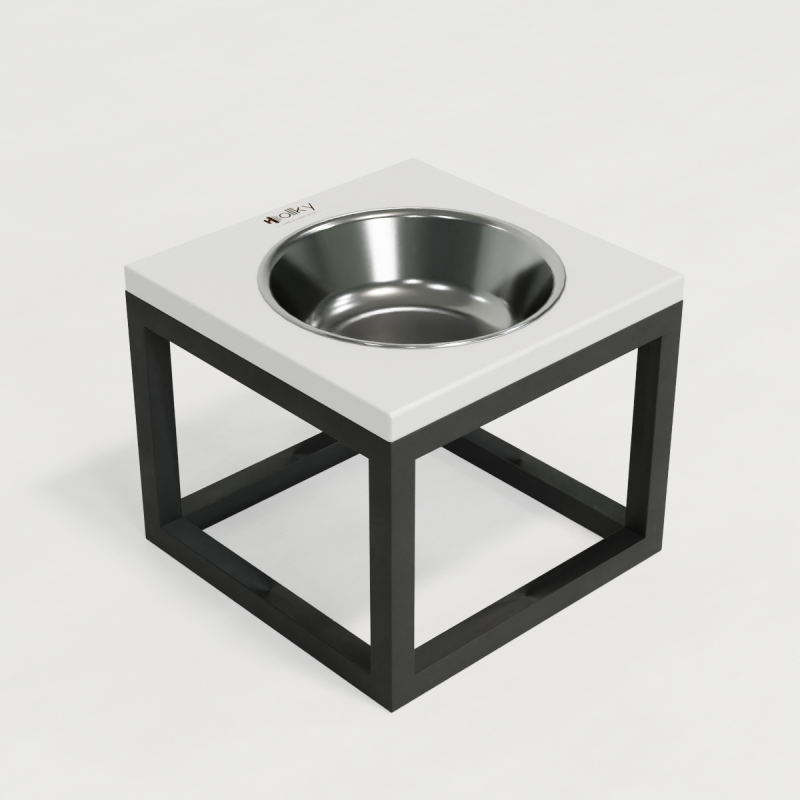 Hollky Base Solo XL - миска на підставці для великих собак (1 × 1,8 л) GRWH 