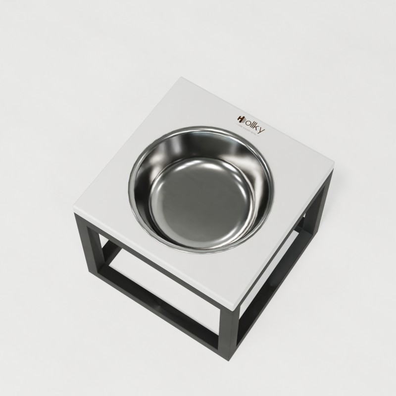 Hollky Base Solo XL - миска на підставці для великих собак (1 × 1,8 л) GRWH 